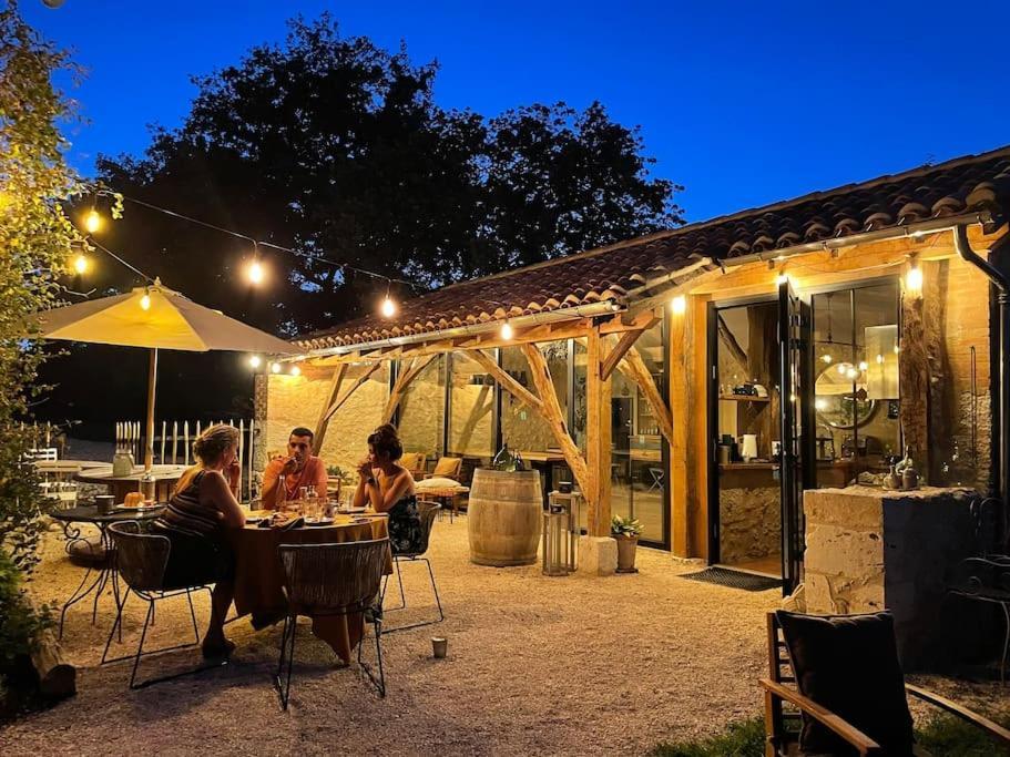 Dome Insolite Cedre Jacuzzi Et Petits Dejeuners Inclus Lagraulet-du-Gers Exterior photo